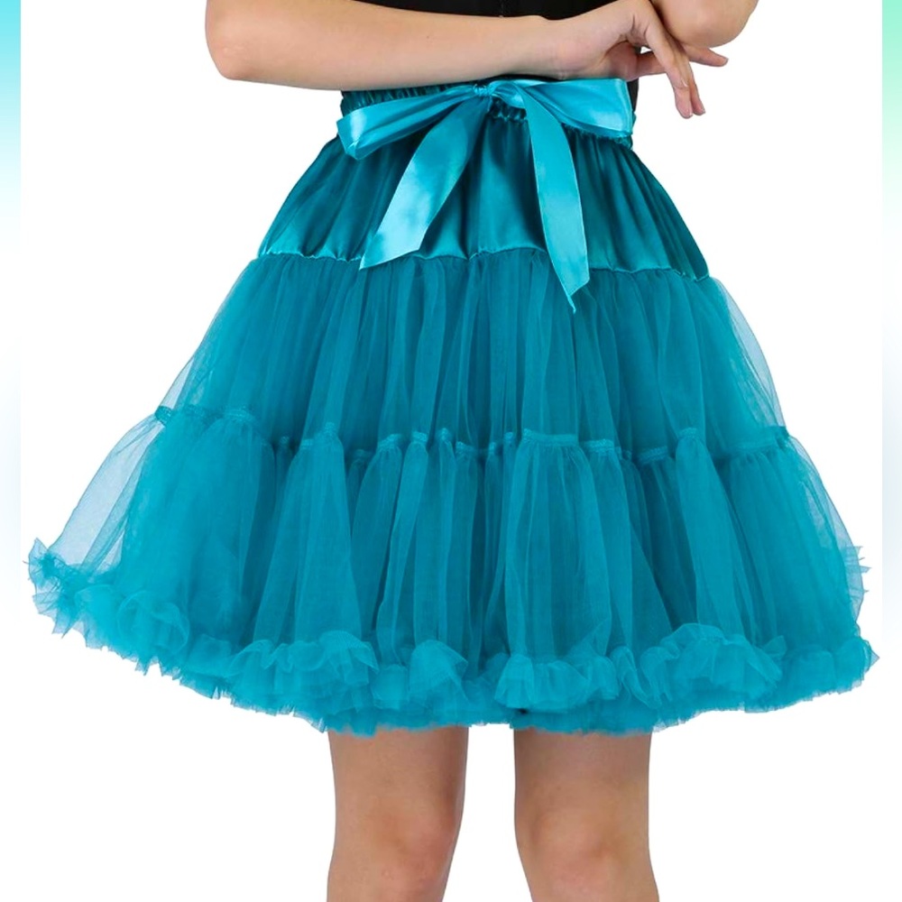 New Shimaly Tutu Skirt as Well as Petticoatabove Knee Underskirt Tulle Crinoline